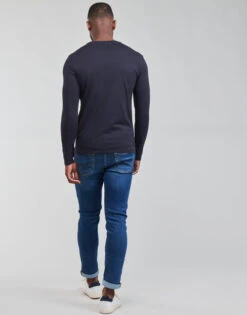 Guess Cn Ls Original Logo Tee -Stijlvol Heren 19799755 500 D